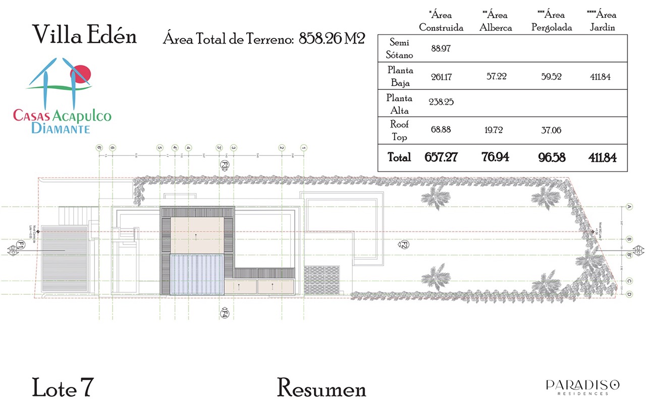 Paradiso Residences Edén 7 - Planos 5